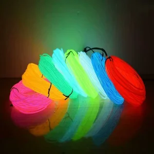 Flexible Neon Light Glow EL Wire RopeTube Light