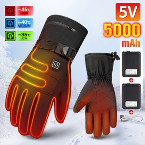 Winter Rechargeable Battery Powered Heated Gloves
