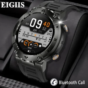 TFT Display Bluetooth Call EIGIIS Smart Watch Men