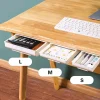 Self Stick Pencil Tray Under Desk Drawer Storage Box