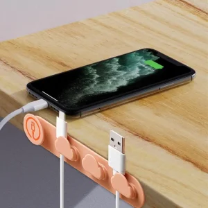 USB Cable Winder Tidy Management Wire Organizer