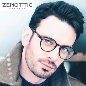 ZENOTTIC Retro Anti Blue Light  Reading Glasses
