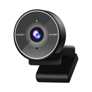 USB Webcam with Microphone & Privacy Cover