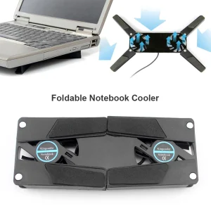 USB Powered Laptop Cooling Pad with Double Fans