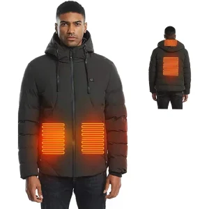 Men's Outdoor Detachable Heated Jacket