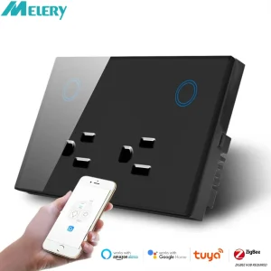 Melery Zigbee Tuya Smart US Electrical Plug