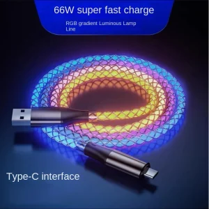 RGB Light Super Fast Charging Cable