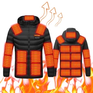 Electric USB Unisex Heated Jackets Thermal Clothing
