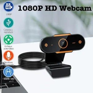 HD Webcam with Mic for Video Calling