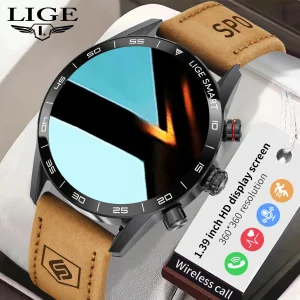 HD Smartwatch Health Monitor Bluetooth Voice Call