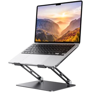 Adjustable Aluminum Laptop Stand Ergonomic Riser