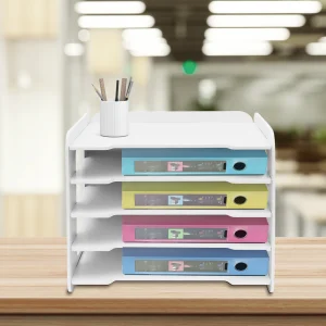 Office Desk Letter File Organizer Storage Shelf