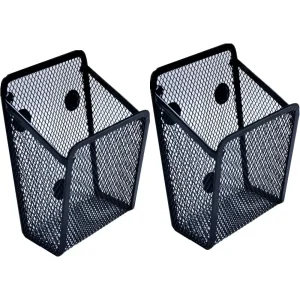 Magnetic Metal Mesh Pencil Holder Organizer Storage