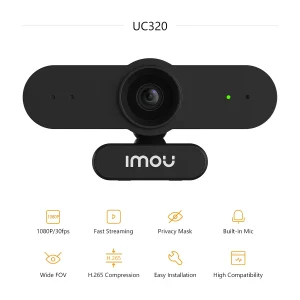 IMOU UC320 HD Webcam Autofocus Microphone Streaming