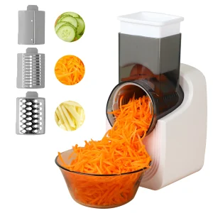 Electric Cheese Grater Vegetable Slicer Shredder Spiralizer