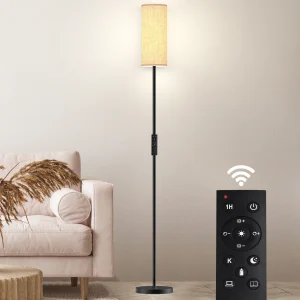 Smart Floor Lamp Remote Control Included