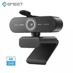 4K Autofocus Webcam Dual Microphone Streaming Camera
