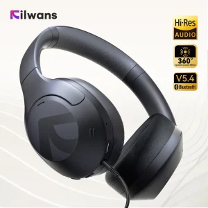 Hi-Res Audio Gaming Earphones Wireless Microphone Headset