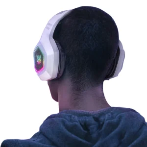 Wireless RGB Gaming Headset Over-Ear Mic Headphones