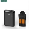 FERISING-Power Bank for Heated Vest, Battery Pack, 10000mAh, LED Display, Portable Charge for Heated Clothing, Coat, Pants Power